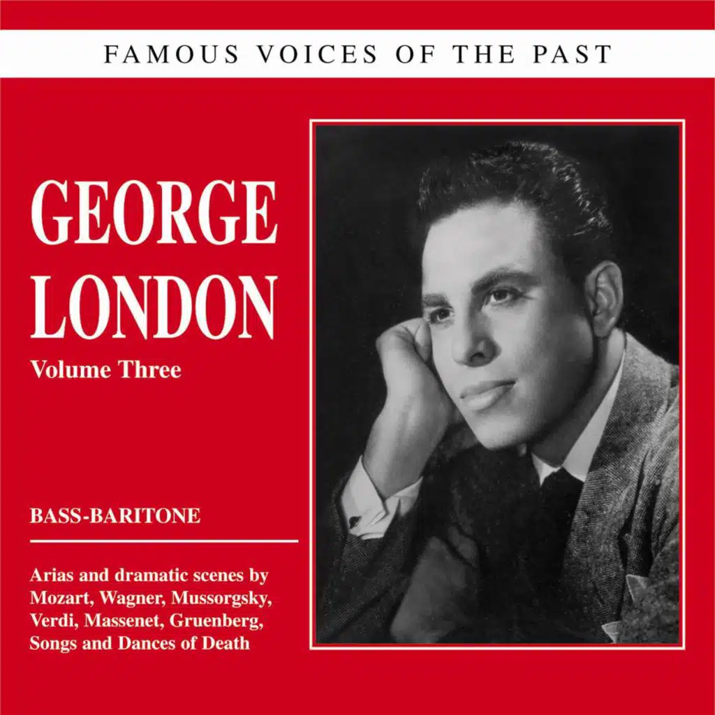 Famous voices of the past London Opera and Songs by