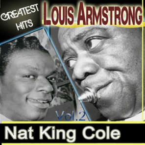 Nat King Cole,  Louis Armstrong